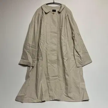 늑대와 올빼미 카라 부착 린넨 코트 아우터