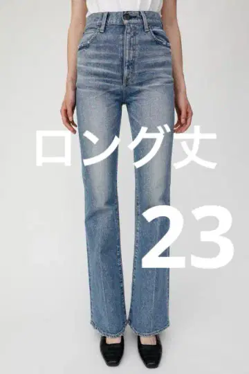 MOUSSY MVS 플레어(L) 롱 사이즈 23인치 플레어 데님