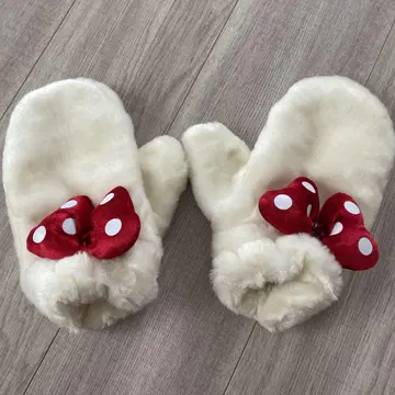 디즈니 미니 미튼 장갑 팬캡