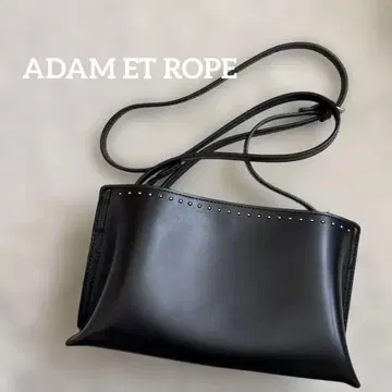 ADAM ET ROPE 숄더백 블랙