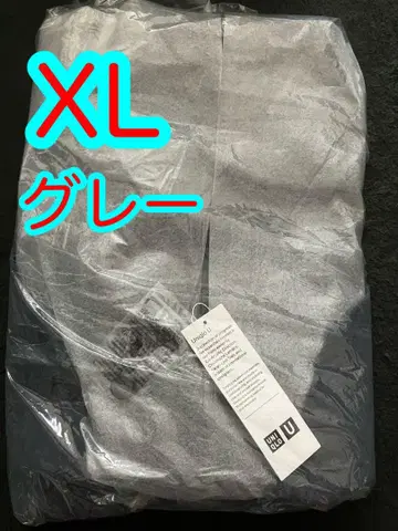 사이즈 XL UNIQLO U 오버 사이즈 컬러 데님 자켓 그레이
