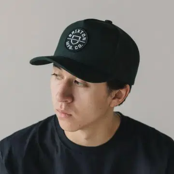 택 포함 미사용 새상품 BRIXTON 캡 블랙