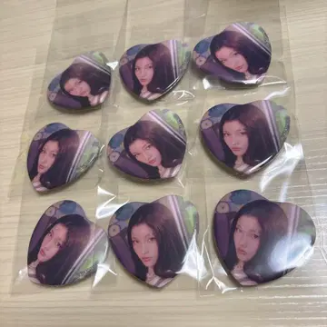 ILLIT 시간아 멈춰라 스이파라 스위츠 파라다이스 하트 캔뱃지 이로하