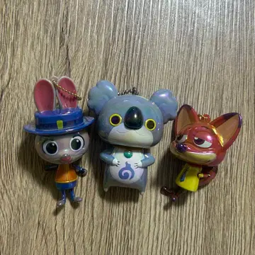 주토피아 닉 주디 요괴워치 코알라냥 키링 세트