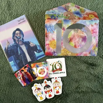 미세스 CD 예약 특전 카라아게쿤 스티커