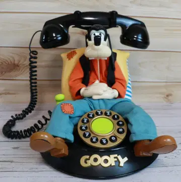 [ 귀중 ] 디즈니 빈티지 Goofy(구피) 전화기