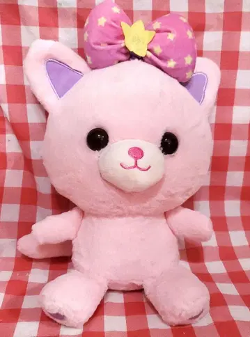 룰루 팬시 봉제 인형 허벅지 동물 마스코트 고양이 핑크 cat