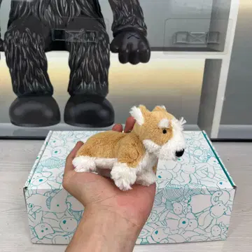 Jellycat 제리캣 강아지 봉제 인형 손바닥 사이즈