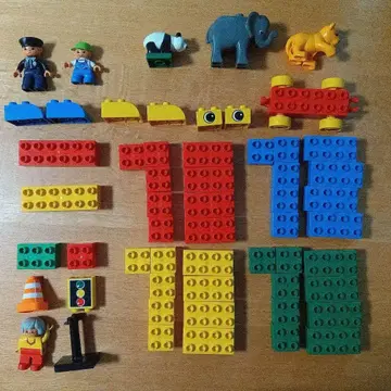 LEGO 듀플로 7337 기본 세트 미도리 바케츠