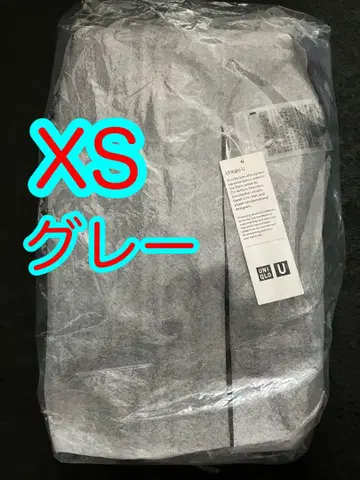 유니클로 U 오버 사이즈 컬러 데님 자켓 XS 그레이