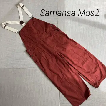 올인원 살로펫 오버롤 브라운 크림슨 사만사모스 F