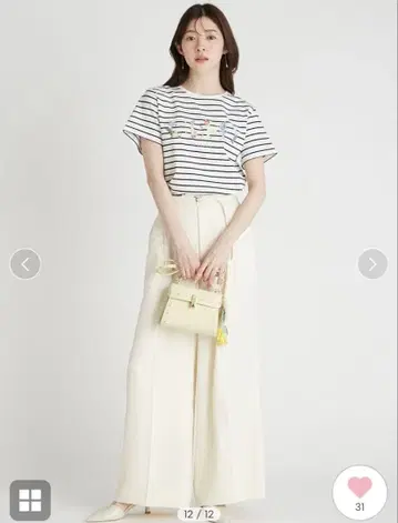 셀포드 플로잉 와이드 팬츠