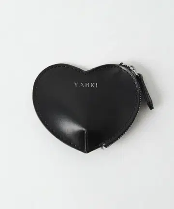 YAHKI 하트형 코인 케이스 블랙