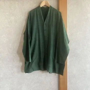 요건 레일 코튼 셔츠