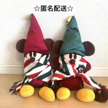 디즈니 릴 린린 크리스마스 봉제 인형 퍼펫 세트