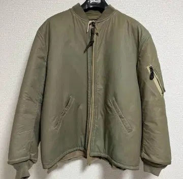 플라이트 자켓 MA-1 XL 라이너 포함 빈티지 TALON 지퍼