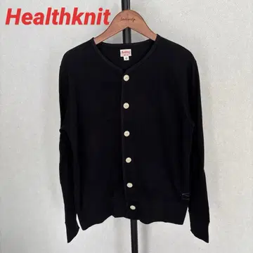 Healthknit 블랙 가디건 XS