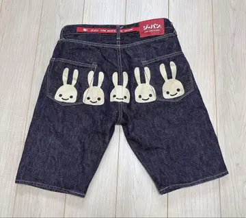 CUNE 데님 하프 팬츠 32인치