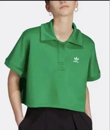 adidas 그린 피케 셔츠