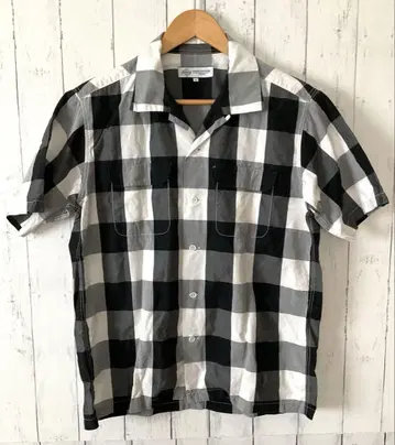 빔즈 B-MING LIFE STORE BEMAS 체크 반팔 셔츠