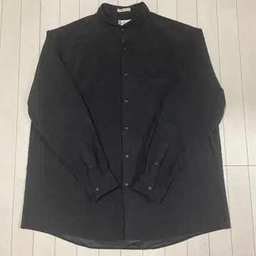 ALFANI 블랙 긴팔 셔츠 XXL