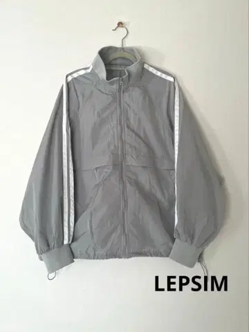 LEPSIM 라인 스탠드 블루종 그레이