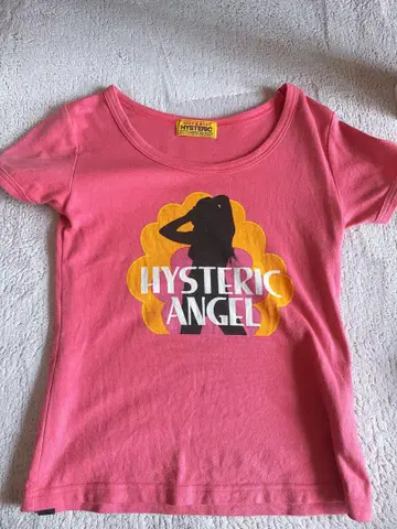 HYSTERIC ANGEL 반팔 T셔츠 핑크