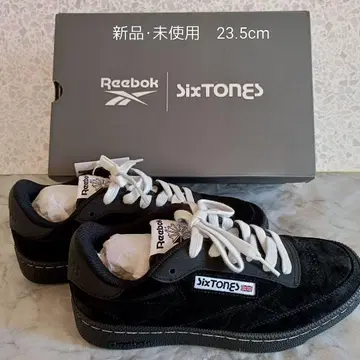 새상품 미사용! Reebok SixTONES 스니커즈 23.5cm 블랙
