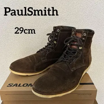 폴스미스 브라운 스웨이드 부츠