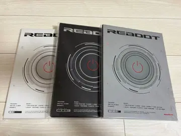 REBOOT 앨범 3장 세트 트레이딩 카드 포함