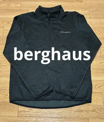 berghaus 버그하우스 하프 지퍼 플리스 다크 그레이 새상품급