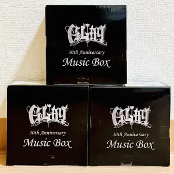 GLAY 30주년 뮤직 박스 GiGO 한정판