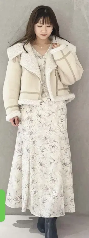 인조 모피 무스탕 코트 머큐리 듀오