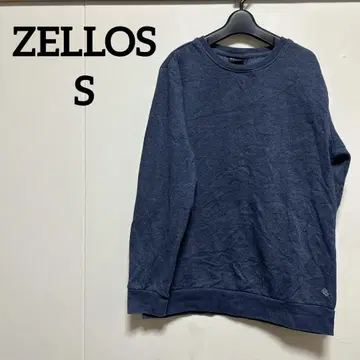 ZELLOS 네이비 S 사이즈 맨투맨