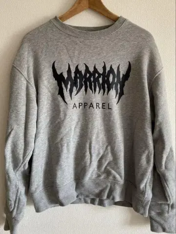 [ 새상품급 ] 마리오 어패럴 맨투맨 MARRION APPAREL 격투기