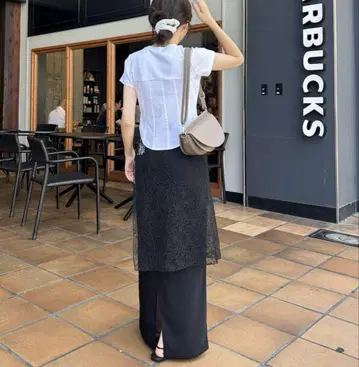 CAPRICIEUX LEMAGE 레이스 스커트