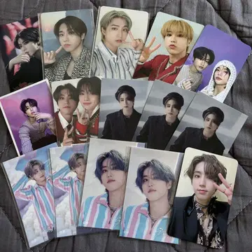 한 하니 스키즈 straykids 트레이딩 카드 회장 특전