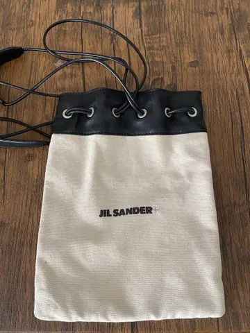 JIL SANDER+ 복조리 백 베이지/블랙