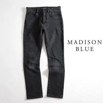 437t*매디슨 블루 MADISON BLUE 스트레이트 데님 팬츠