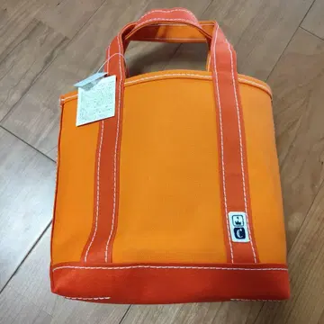필 에 쿠치레 두세 토트백 오렌지 미사용 새상품