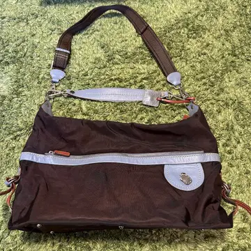 PELLE BORSA 페레볼사 2way 가죽 나일론 토트백