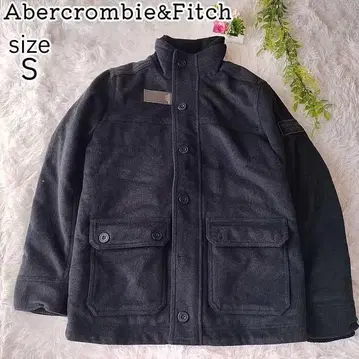 [택 포함 새상품] 애버크롬비&피치 패딩 자켓 P코트 S 블랙