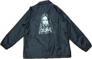 X-girl 자켓 백 프린트