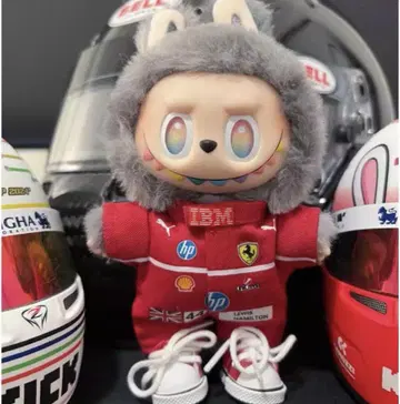 러브부 LABUBU 페라리 레이서 의류 F1