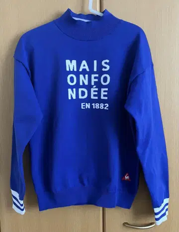 르꼬끄 스포르티브 블루 니트 트레이닝복