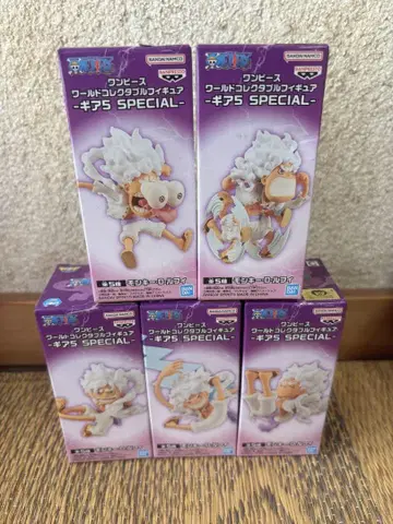 원피스 월드 컬렉터블 피규어 기어5 SPECIAL 전5종 세트