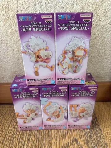 원피스 월드 컬렉터블 피규어 기어5 SPECIAL 전5종 세트