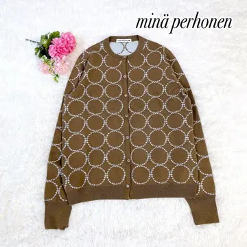 새상품급 미나 페르호넨 니트 가디건 tambourine 탬버린 38