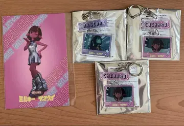 은하 특급 밀키 서브웨이 연결 키링 마키나 치하루 특전 포함