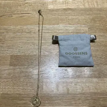 GOOSSENS 골드 메달형 목걸이